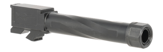 Shark Coast Tactical SCTG19BTB, Threaded Barrel, Black 
