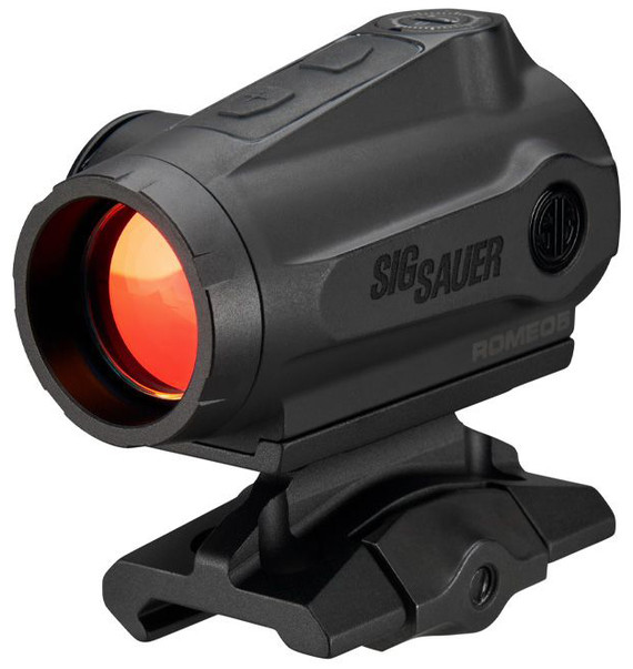 SIG Sauer ROMEO5 GEN II ELITE COMPACT, 2 MOA Red or Green Dot, Black 