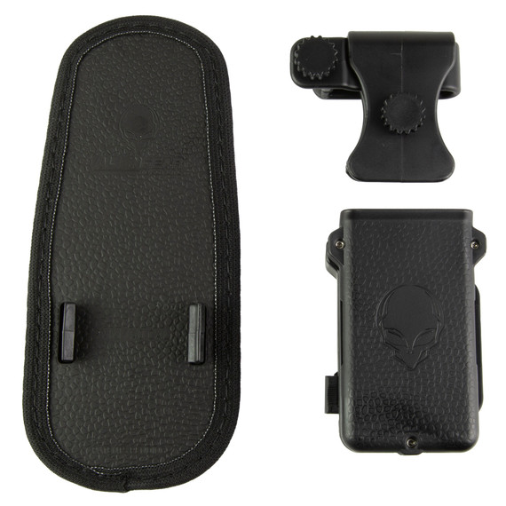 Alien Gear Holsters Cloak Mag Carrier Single, Customizable Retention & IWB/OWB Carry, Black 