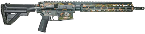 Heckler & Koch MR556A1, 5.56x45mm, 16.50" Barrel, 10+1 Rds, Flecktarn Camo 