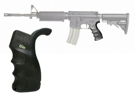 FAB Defense AG-43, Ergonomic Pistol Grip for AR15/M16/M4, Black 