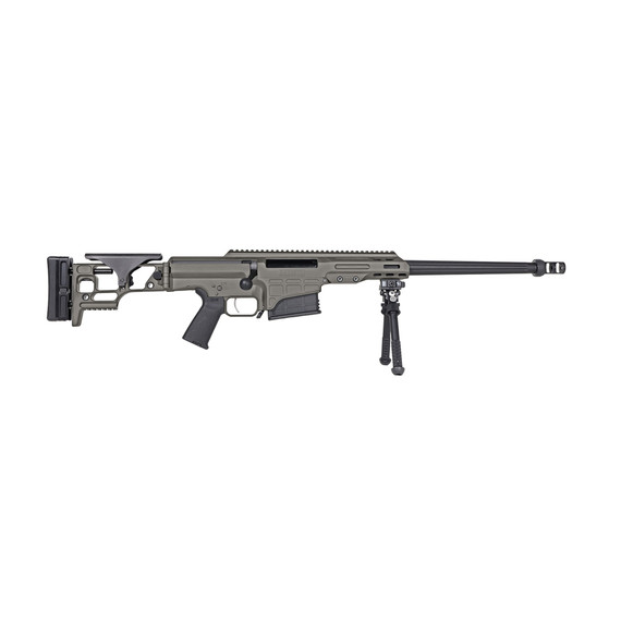 Barrett MRAD Covert, 308 Winchester, 17.00" Fluted Barrel, 10 Rds, Folding Stock, Gray 