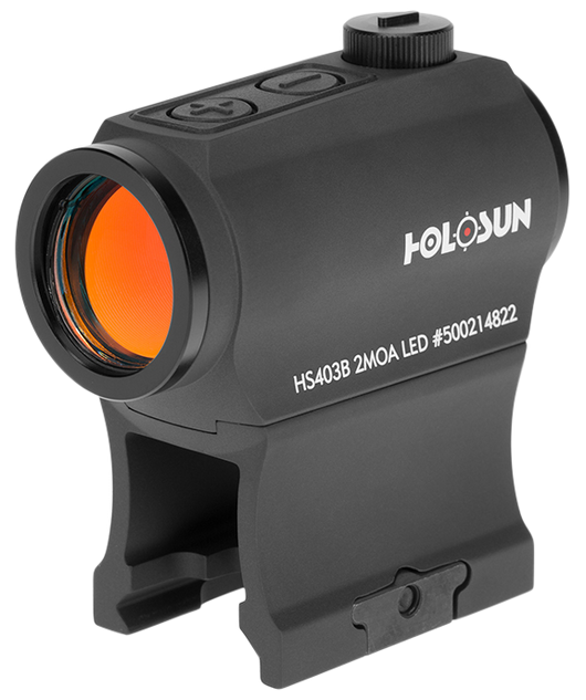 Holosun HS403B, Dot, Black Anodized - 760921087428 