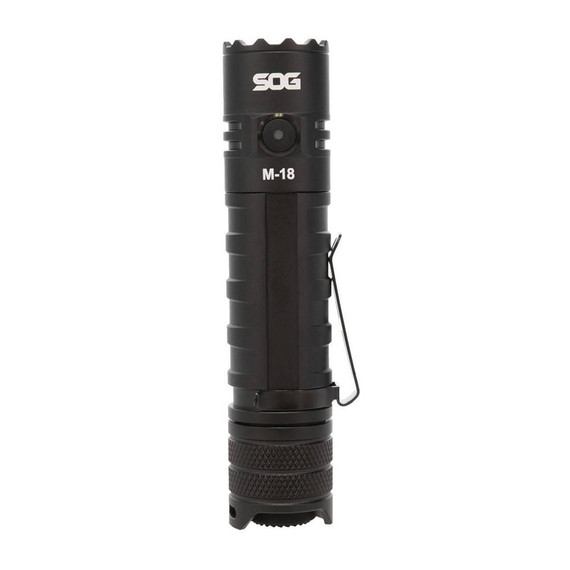 SOG M-18 Tactical Flashlight, 1900 Lumens, Black 