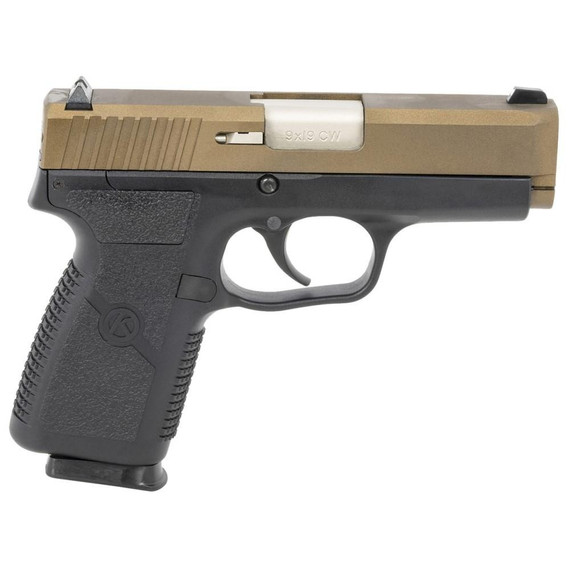 Kahr Arms CW9, 9MM, 3.50" Barrel, 7 Rds, Night Sights, Burnt Bronze/Black 
