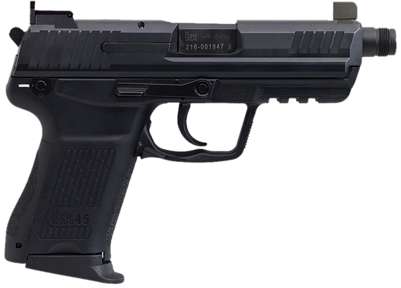 Heckler & Koch HK45C Tactical V7, .45 ACP, 4.57" Barrel, 10 Rds, Black