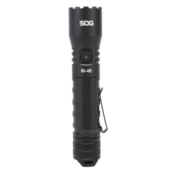 SOG M-48 Tactical Flashlight, 2500 Lumens, Black 