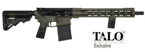 Diamondback DB10 Carbon, .308 Win, 16.00" Barrel, 20 Rds, Black/OD Green - 810035756267 