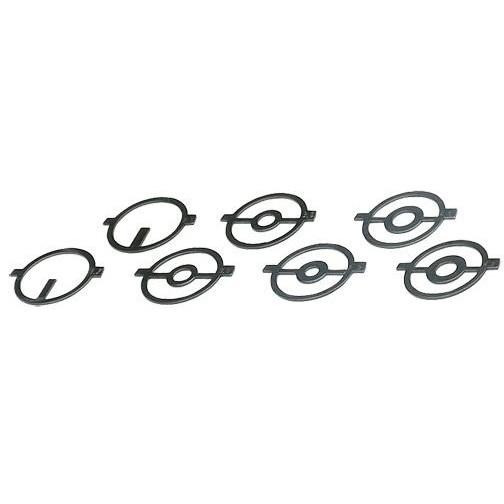 Lyman Series 20 MJT-LJT Insert Set, Replacement Anschutz-Style Globe Sight Inserts, Black Finish 