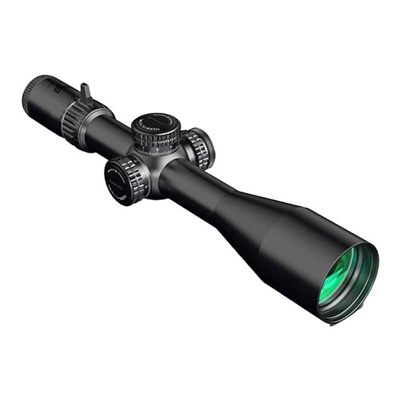 Swampfox Optics Warhawk Precision, 3-15x50mm FFP Illuminated Recce MIL Reticle, Black 