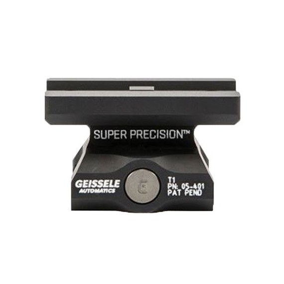 Geissele Automatics Absolute Co-Witness Black Micro Mount, Super Precision, Matte Black 