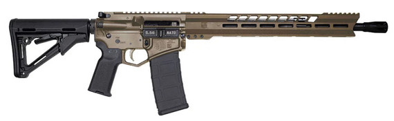Diamondback DB15 Black Gold, 5.56 NATO, 16.00" Barrel, 30 Rds, Flat Dark Earth/Black - 810035754102 