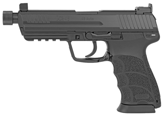 Heckler & Koch HK45 V7 LEM, .45 ACP, 4.46" Barrel, 10+1 Rds, Black - 642230269392 