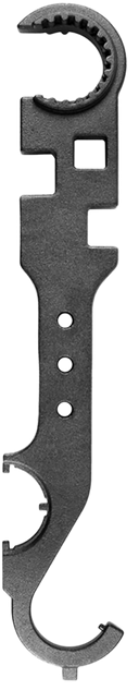 Aim Sports PJTW3 Combo Wrench, AR-15/M4/M16 Armorer Tool, Black Powder Coated Steel 