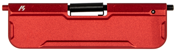 Strike Ultimate Dust Cover, Billet AR-15/M4/M16 Dust Cover, Red Aluminum Finish 