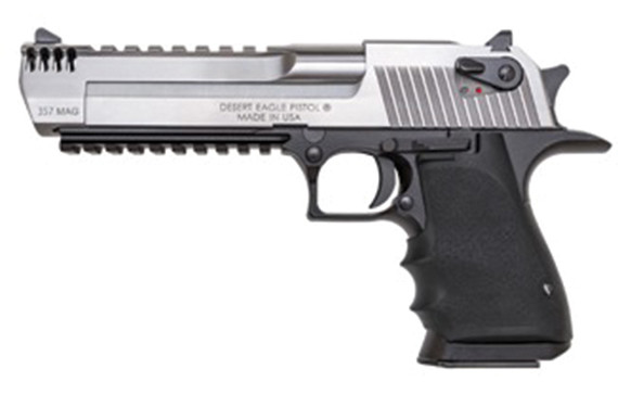 Magnum Research Desert Eagle Mark XIX, 357 MAG, 6.00" Barrel, 9 Rds, Black Anodized - 761226088127 