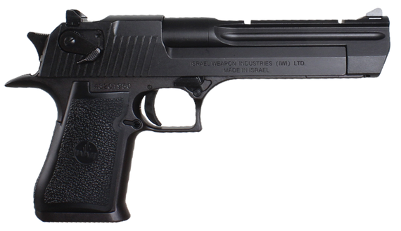 Magnum Research Desert Eagle Mark XIX, 44 REM MAG, 6.00" Barrel, 8+1 Rds, Black Carbon Steel - 761226032281 
