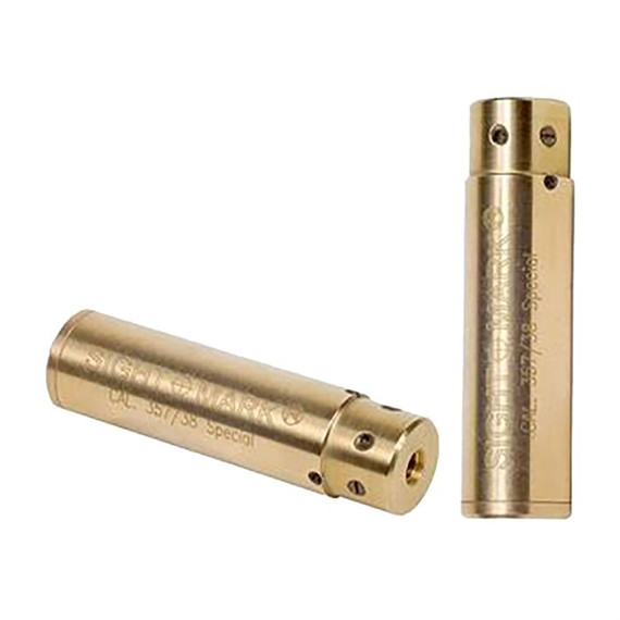 Sightmark SM39018, .357 Magnum/.38 Special Laser Boresight, Brass 