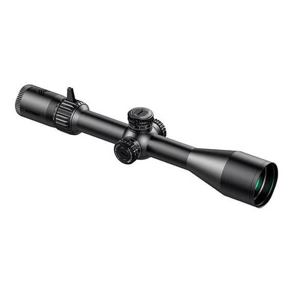 Swampfox Optics Patriot Precision, 4-16x44mm FFP Sharpshooter Grid MOA, Black 