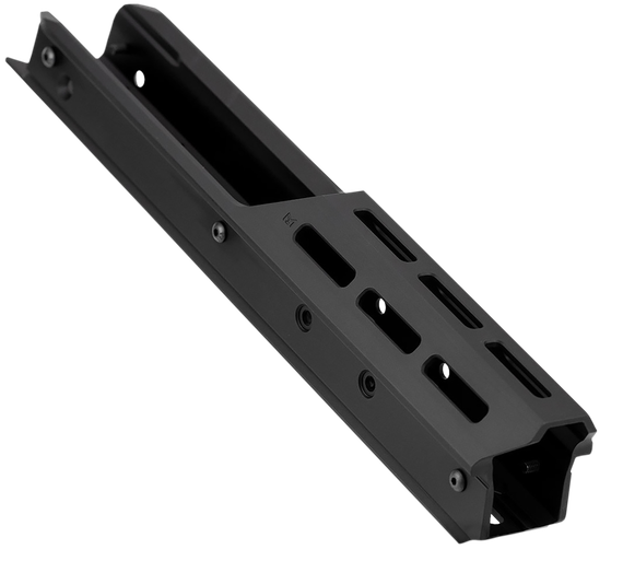 MDT XRS Enclosed Forend, Full-Length ARCA & M-LOK Chassis Forend, Black 