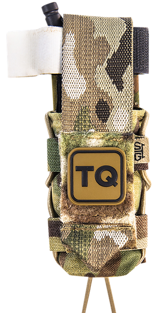 High Speed Gear TACO, Tourniquet Pouch, Multi-Cam Nylon, Velcro Closure, Fits MOLLE 