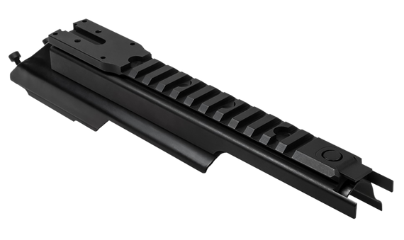 NCStar MAKMDV2, AK Rail & Micro Dot Mount Receiver Cover, Steel/Aluminum, Black 