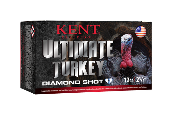 Kent Ultimate Turkey Diamond Shot, 12 Gauge, 2.75" Shells, #5 Shot, 10 Rds 
