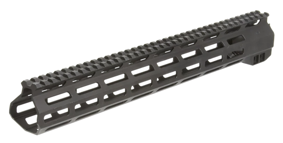 Aim Sports Wraith Handguard, 15" M-LOK Free Float Handguard, Type III Hard Coat Anodized Black Finish 