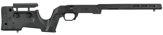 MDT XRS Chassis, Adjustable Cheekrest, M-LOK Forend, Interchangeable Grips, Black 