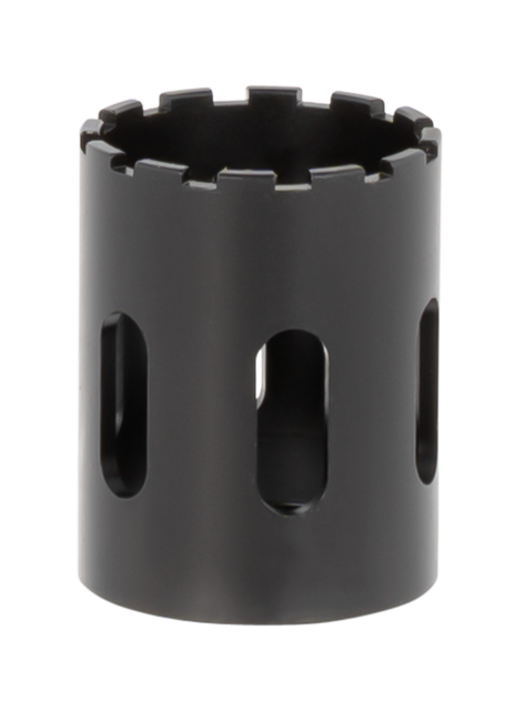 CGS Suppressors Fixed Barrel Spacer, Steel, Black 