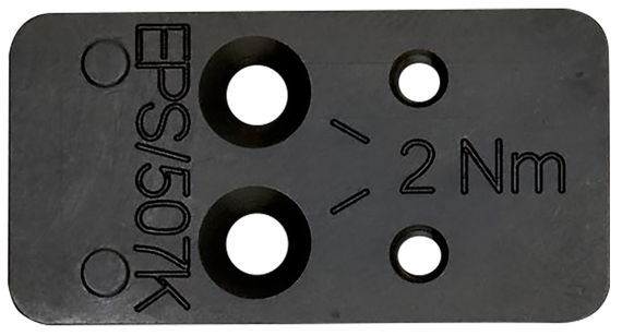 Heckler & Koch Mounting Plate, Fits HK VP9 OR to Holosun 407K/507K/EPS, Black - 642230269774 