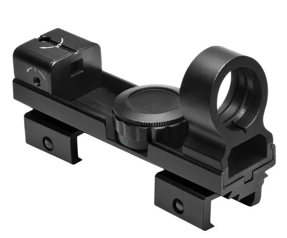 NcStar DAB, 1x25 Red/Green Dot Reflex Sight, Black Anodized 