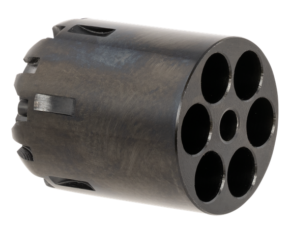 Pietta PAF5815 Cylinder, .44 Cal 1858 New Model Army Spare, Black Steel 