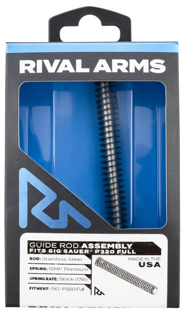 Rival Arms Guide Rod Assembly, Stainless Steel, Fits Sig Sauer P320 Full Size 