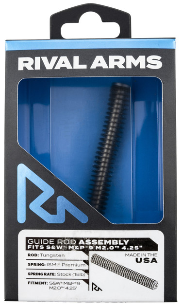 Rival Arms Guide Rod Assembly, Tungsten, Fits S&W M&P9 M2.0 4.25" 