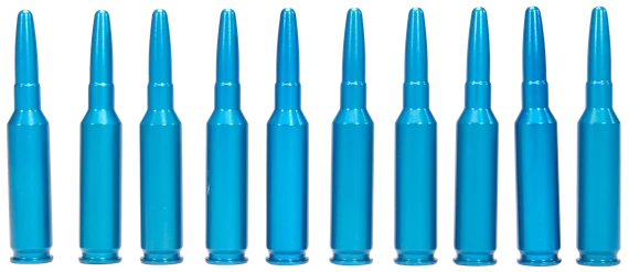 A-Zoom 12321 Snap Caps, 6.5 Creedmoor, Blue, 10 Pack 