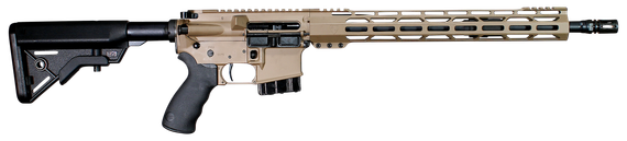 Alexander Arms Tactical, 6.5 GRENDEL, 16.00" Threaded Barrel, 10 Rds, Ported, Flat Dark Earth/Black 