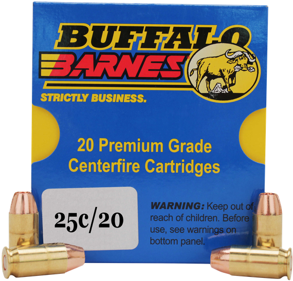 Buffalo Bore Buffalo-Barnes Strictly Business, 357 SIG, 125gr Barnes TAC-XP Lead-Free, 20 Rds 