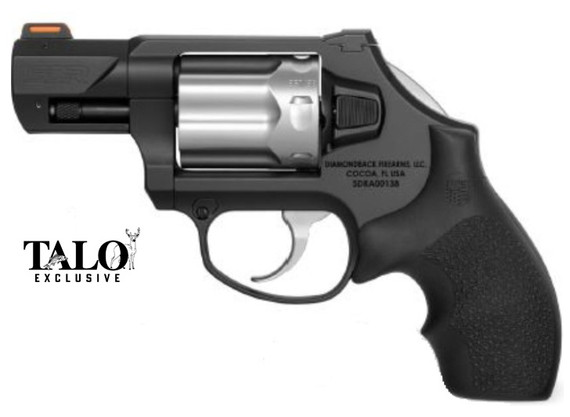 Diamondback SDR, .357 Mag, 2.00" Barrel, 6 Rds, Two-Tone Stainless/Black - 810035756526 