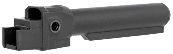 NcStar VG146, Fixed Mil-Spec Stock Tube Adapter for AKM Pattern Stamped Receivers, Black 