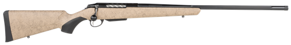 Tikka T3 T3x Lite Roughtech, 270 WSM, 24.30" Threaded Barrel, 3+1 Rds, Black Barrel/Receiver, Black Webbed Tan Synthetic Stock 