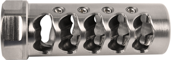 American Precision Arms Gen 4 Fat Bastard, Self Timing Muzzle Brake, Stainless 