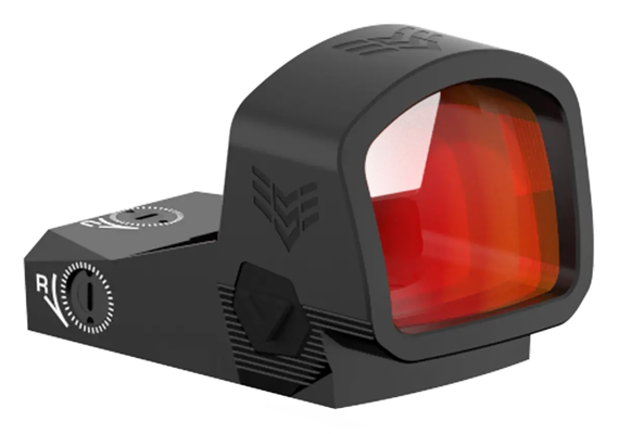 Swampfox Justice II, Multi-Reticle Red Dot Sight, Black 