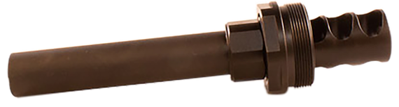 Energetic Armament Centix Mount, 1 3/8"x24 Thread Pattern, Titanium, Bronze Finish 