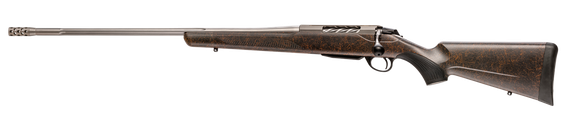 Tikka T3x Roughtech Ember, 7MM PRC, 24.30" Threaded Barrel, 3+1 Rds, Stainless/Ember Roughtech 