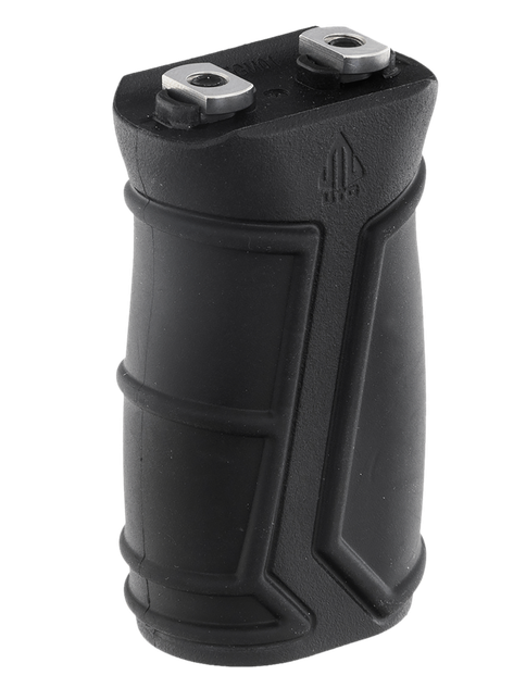 Leapers Compact Foregrip, Impact Resistant Matte Black Polymer, Nonslip Rubberized Texture 