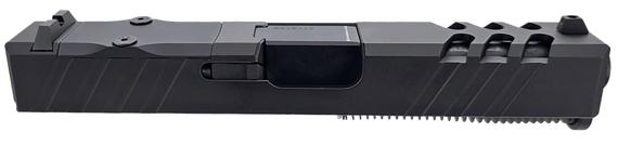 TacFire RMR Optic-Ready Complete Built Slide, Glock 23 Gen3 .40 S&W, Black 