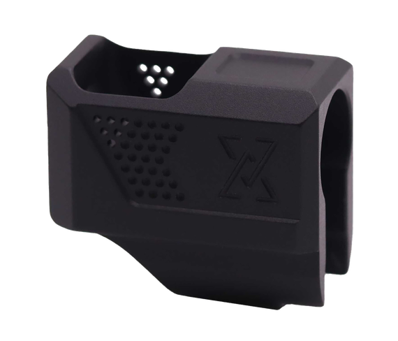 True Precision True-Lock, Springfield Hellcat Compensator, Type 3 Hard Anodize Black 
