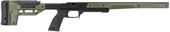 MDT Oryx Sportsman, Aluminum Chassis, Fits Remington 700 Short Action, Olive Drab Green 