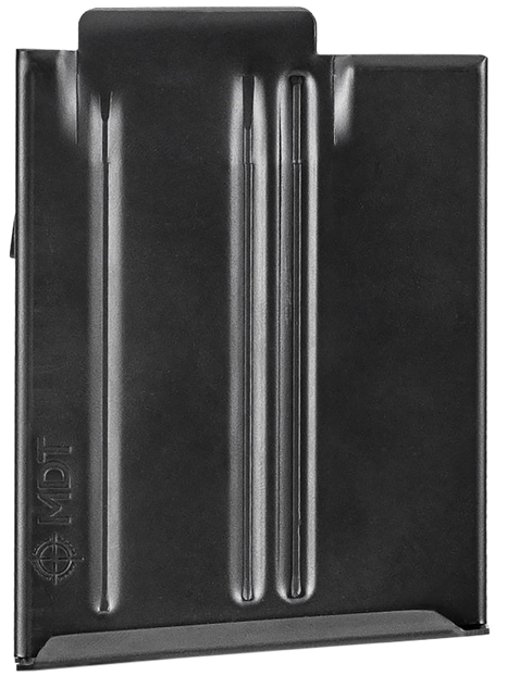 MDT AICS Magazine, Magazine, 10 Rds, Binder Plate, Black Matte Steel 